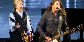 Dave Grohl and Bruce Springsteen join Paul McCartney at Glastonbury