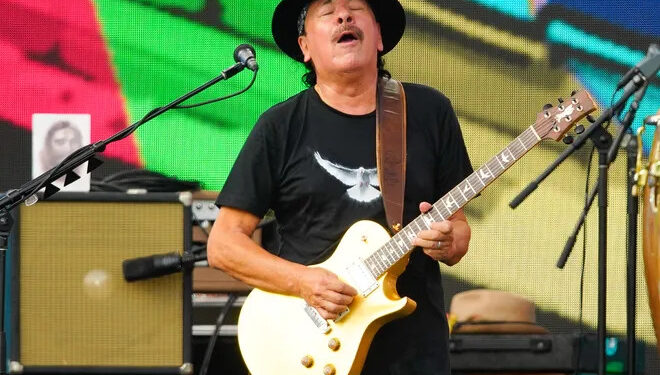 Carlos Santana ‘doing well’ after hospitalization for heat exhaustion, dehydration during show