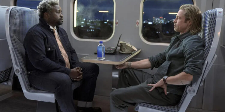 Bullet Train review – Brad Pitt goes second class in brainless action movie