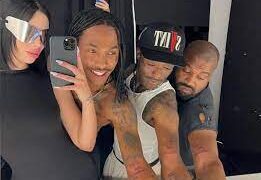 Kanye West Debuts New Matching Tattoo With Lil Uzi Vert and Steve Lacy